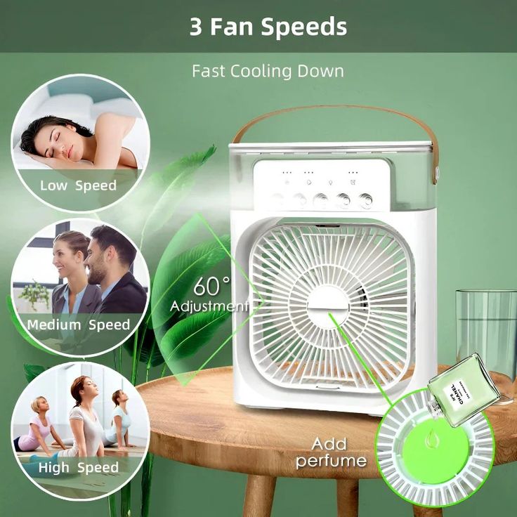 Air Glow Mini Air Cooler & Humidifier