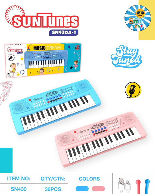 SunTunes Music Piano Keyboard with Microphone
